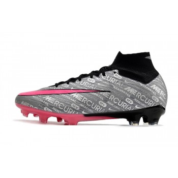 nike mercurial pink and silver