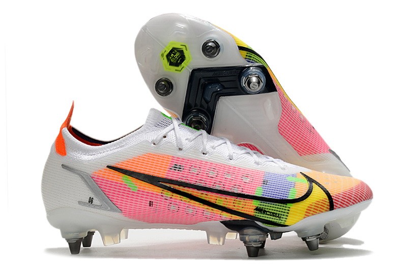 Nike Mercurial Vapor 14 Elite SG-PRO Dragonfly - White/Silver/Dark Raisin