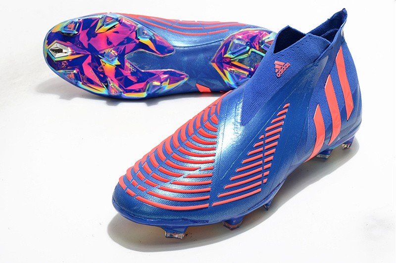 Adidas Predator Edge + FG 'Sapphire Edge' - Blue/Red