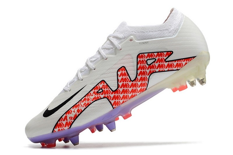 Nike Air Zoom Mercurial Vapor 15 Elite SG Anti Clog Disruption - White/Off Noir/Red