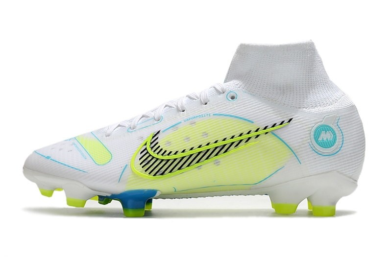 Nike Mercurial Superfly 8 Elite FG Blueprint Remix - White/Blue/Yellow