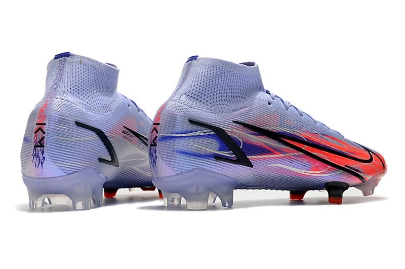 Nike Mercurial Superfly 8 Mbappé 'Km Flames' - Purple / Black / Red