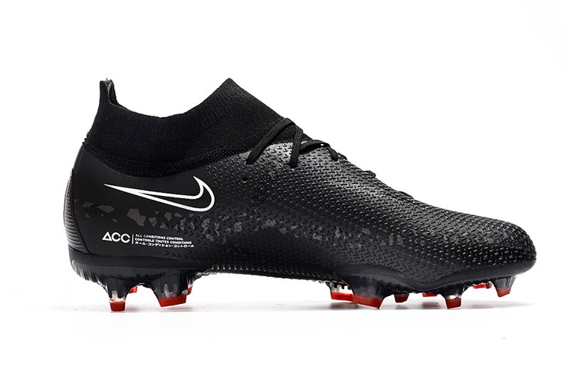 Nike Phantom GT 2 Elite DF FG Shadow - Black/Smoke Grey/Red
