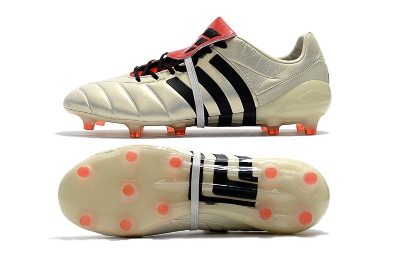 Adidas Predator Mania Champagne FG  - Off White/Core Black/Red
