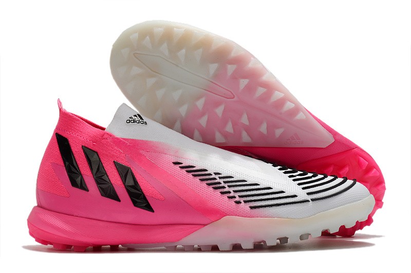 Adidas Predator Edge LZ + TF Unite Football - Pink/Black/White
