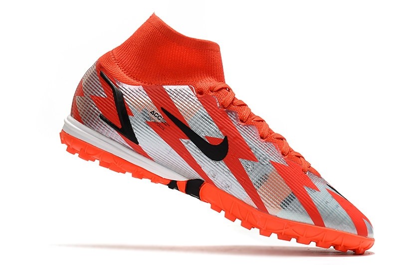 Nike Mercurial Superfly 8 Elite Cr7 TF - Chile Red / Black / Ghost / Total Crimson