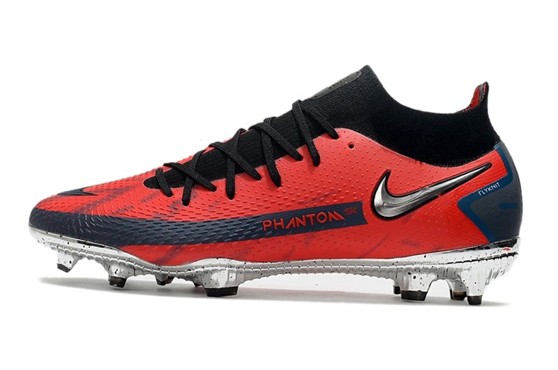 Nike Phantom GT Elite DF FG x Skepta Bloody Chrome - University Red / Silver / Black