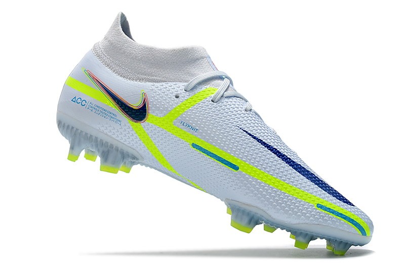 Nike Phantom GT 2 Elite DF FG The Progress - White Grey/Blackened Blue