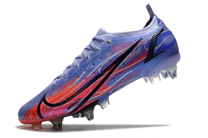 Nike Mercurial Vapor 14 Elite SG-PRO 'KM Flames' - Purple/Red