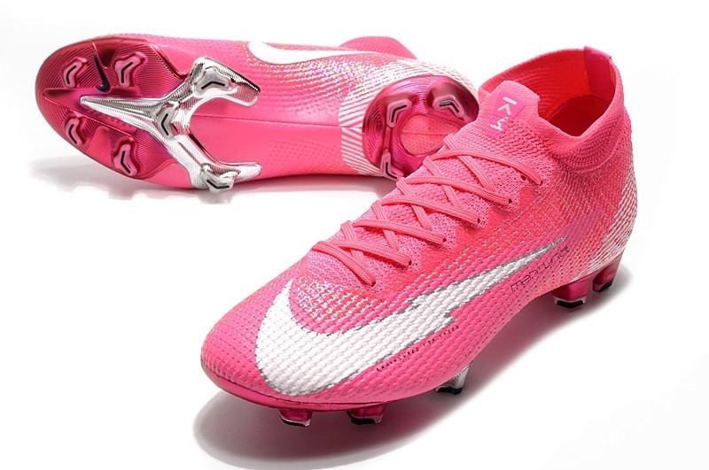 Nike Mercurial Superfly 7 Elite Mbappé Rosa FG - Pink / White / Black