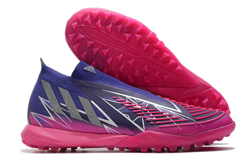 Adidas Predator Edge + TF Champions Code - Purple/Pink/Silver