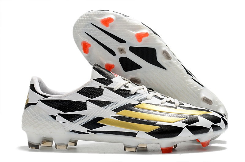 Adidas F50 Adizero X Ghosted FG Mo Salah - White/Black/Gold
