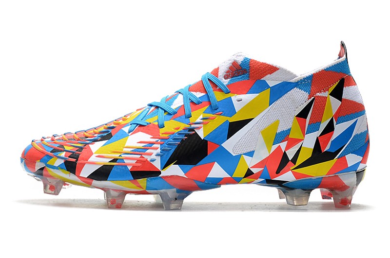 Adidas Predator Edge .1 FG Geometric - Blue/Yellow/Solar Red