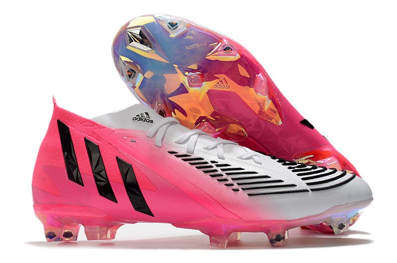 Adidas Predator Edge LZ .1 FG Unite Football Limited Edition - Pink/Black/White