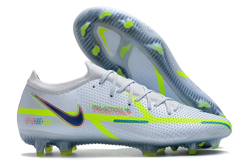 Nike Phantom GT 2 Elite FG The Progress - White Grey/Blackened Blue