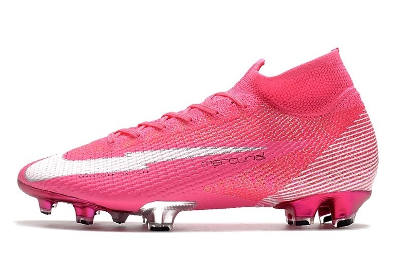 Nike Mercurial Superfly 7 Elite Mbappé Rosa FG - Pink / White / Black
