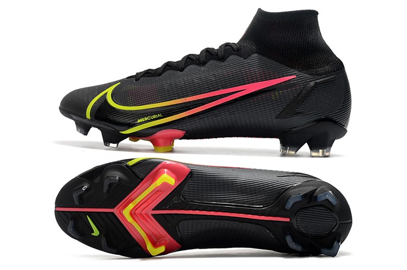 Kids Nike Mercurial Superfly 8 Elite FG Black x Prism