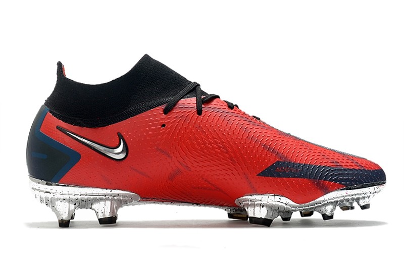 Nike Phantom GT Elite DF FG x Skepta Bloody Chrome - University Red / Silver / Black