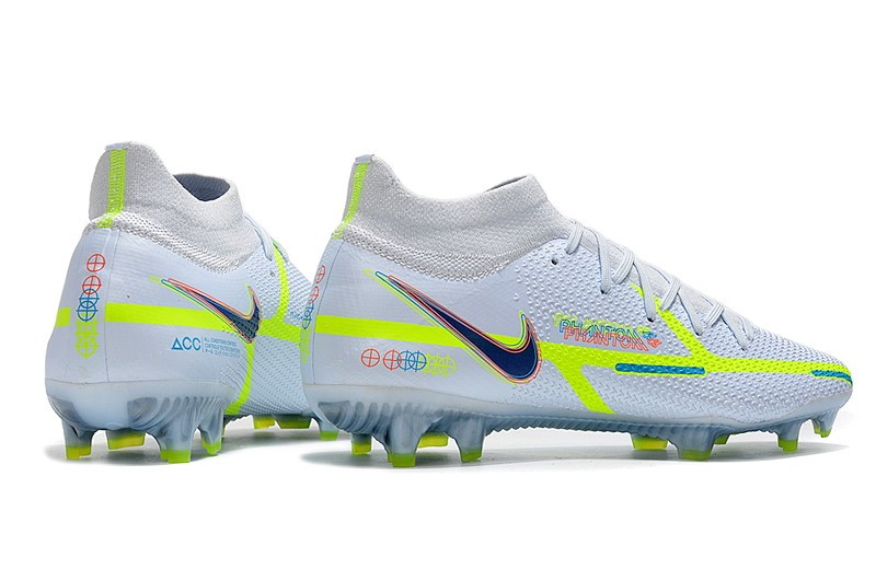 Nike Phantom GT 2 Elite DF FG The Progress - White Grey/Blackened Blue