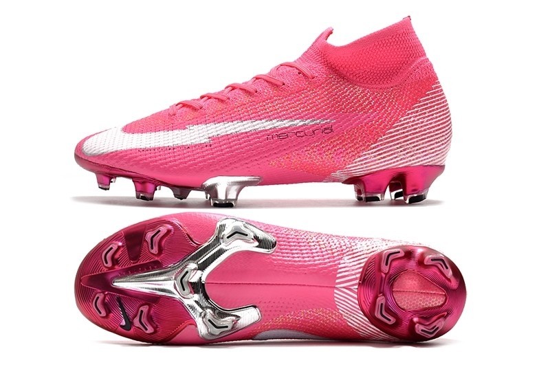 Nike Mercurial Superfly 7 Elite Mbappé Rosa FG - Pink / White / Black