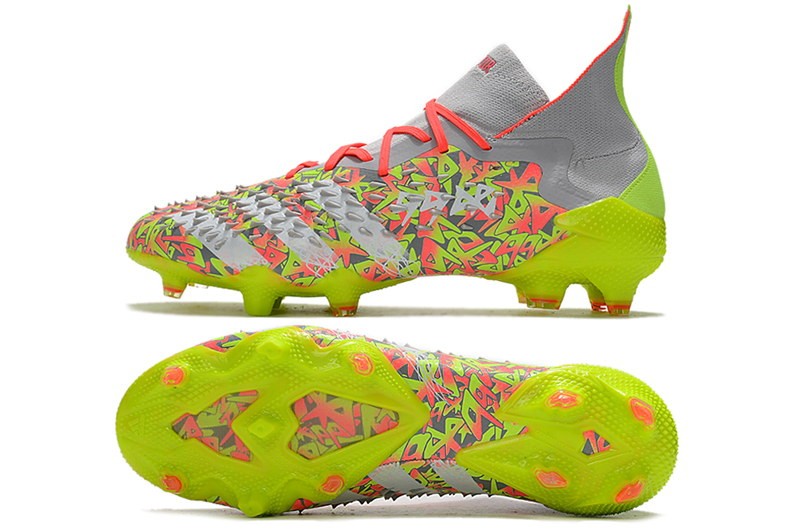 Adidas Predator Freak .1 FG Numbers Up - Grey / White / Solar Yellow