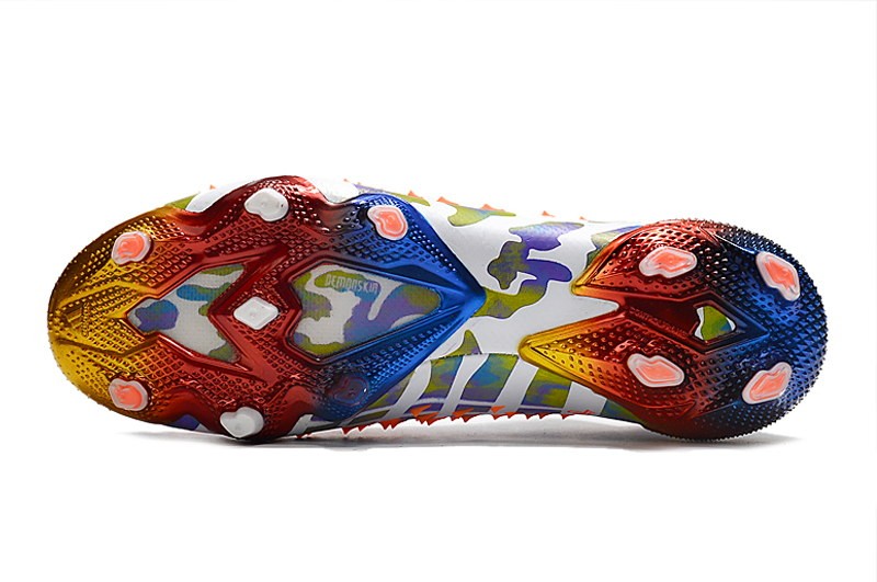 Adidas Predator Freak .1 FG Paul Pogba X Stella McCartney - White / Black / Orange
