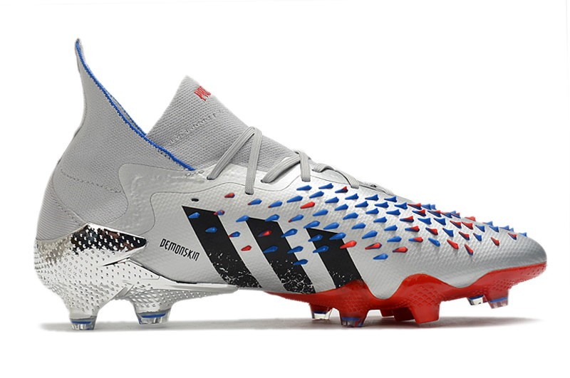 Adidas Predator Freak .1 FG Showpiece - Silver / Black/ Red / Blue