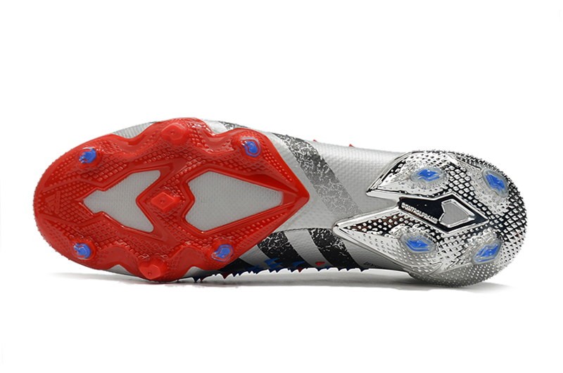 Adidas Predator Freak .1 FG Showpiece - Silver / Black/ Red / Blue