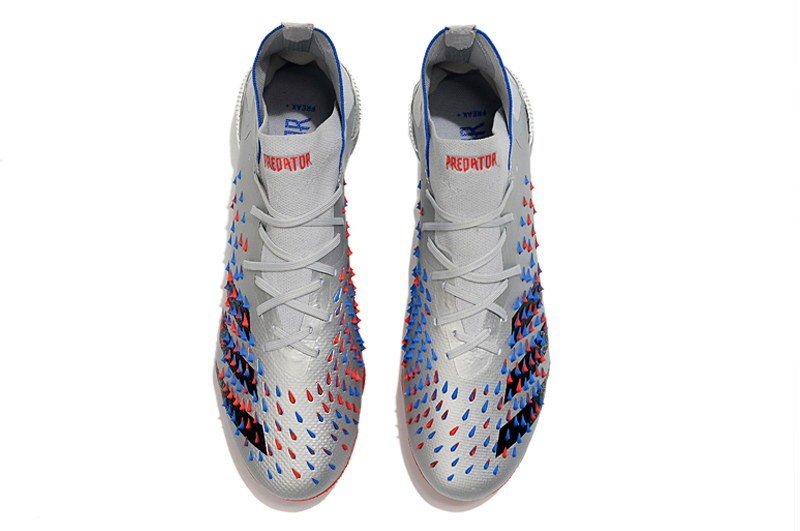 Adidas Predator Freak .1 FG Showpiece - Silver / Black/ Red / Blue