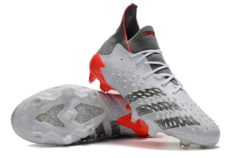 Adidas Predator Freak .1 FG WhiteSpark - White / Iron Metal / Solar Red