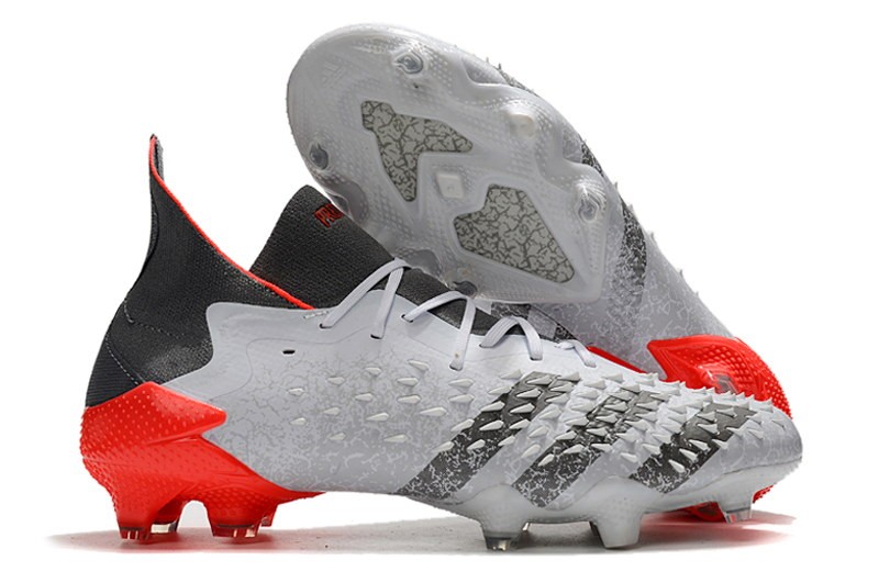 Adidas Predator Freak .1 FG WhiteSpark - White / Iron Metal / Solar Red