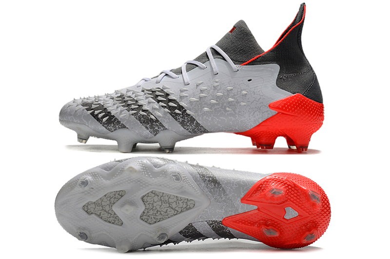 Adidas Predator Freak .1 FG WhiteSpark - White / Iron Metal / Solar Red