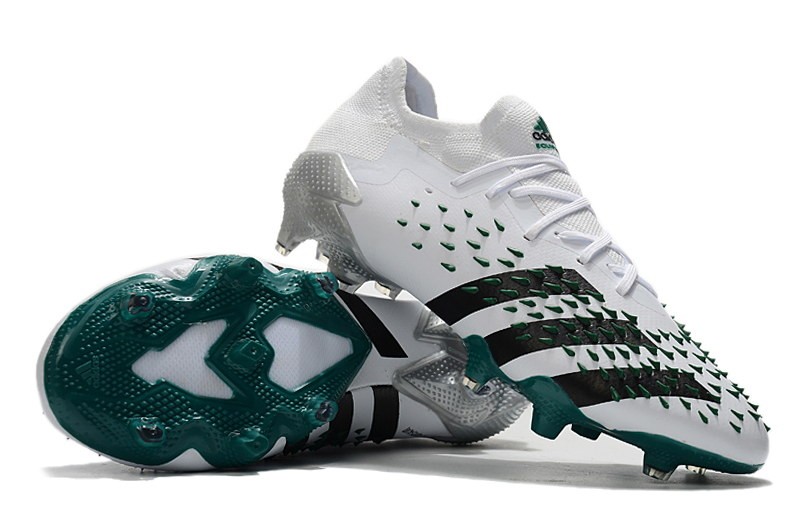 Adidas Predator Freak .1 Low FG EQT - White / Black / Green