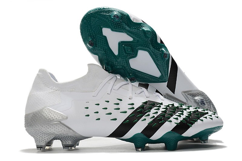Adidas Predator Freak .1 Low FG EQT - White / Black / Green