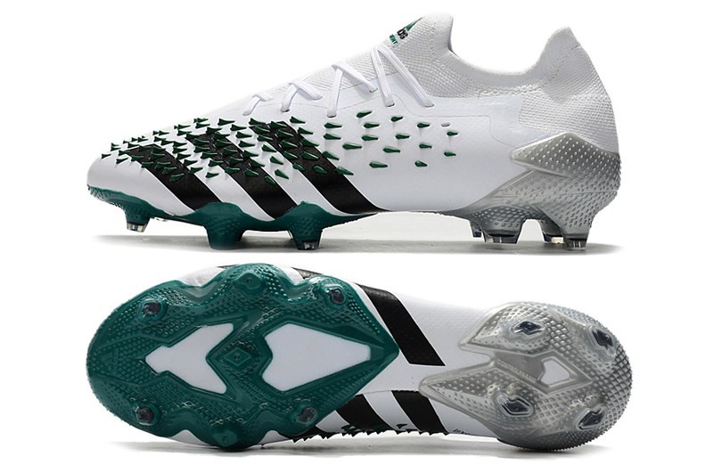 Adidas Predator Freak .1 Low FG EQT - White / Black / Green