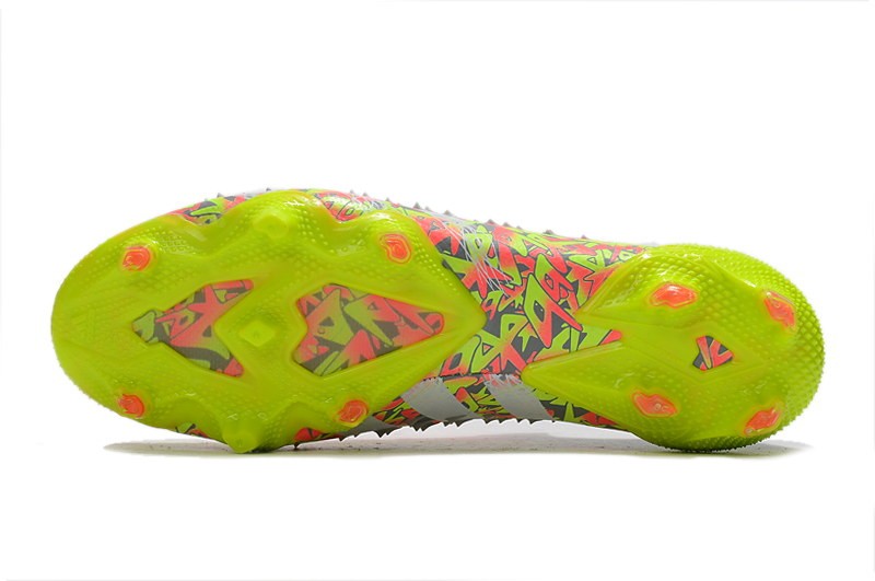 Adidas Predator Freak .1 Low FG Numbers Up - Grey / White / Solar Yellow
