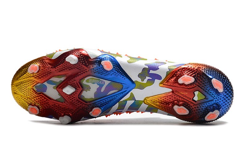 Adidas Predator Freak .1 Low FG Paul Pogba X Stella McCartney - White / Black / Orange