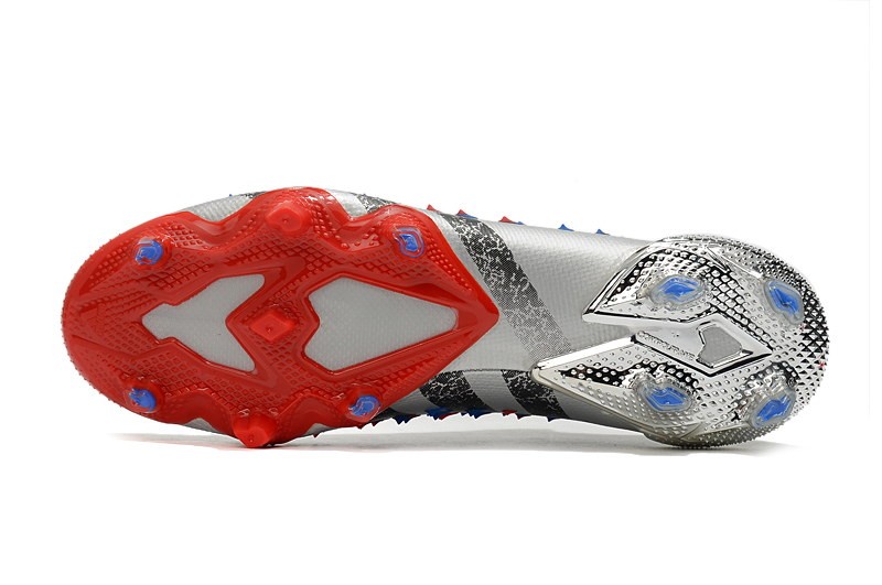 Adidas Predator Freak .1 Low FG Showpiece - Silver / Black/ Red / Blue