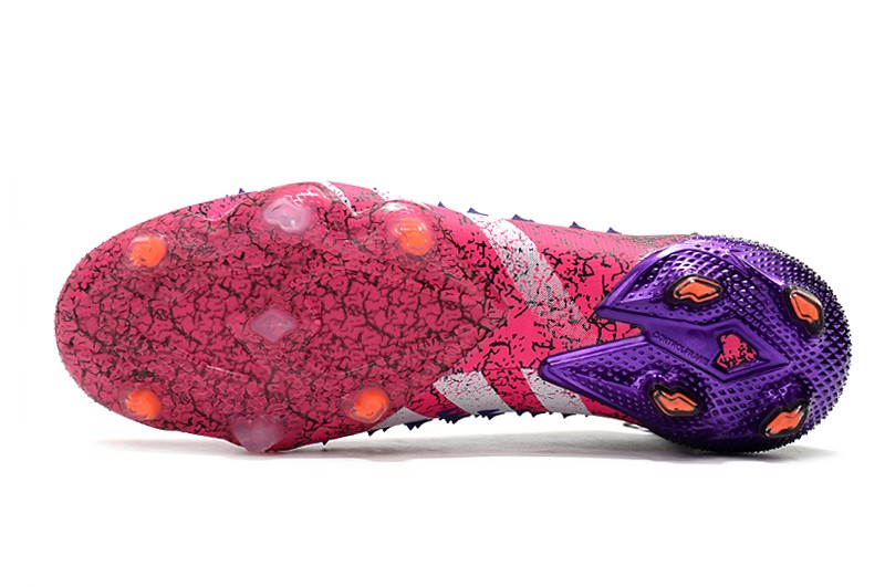 Adidas Predator Freak+ FG - Core Black / White / Shock Pink