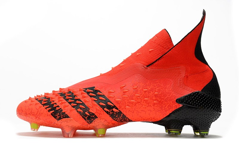 Adidas Predator Freak+ FG Meteorite - Red / Black / Solar Red