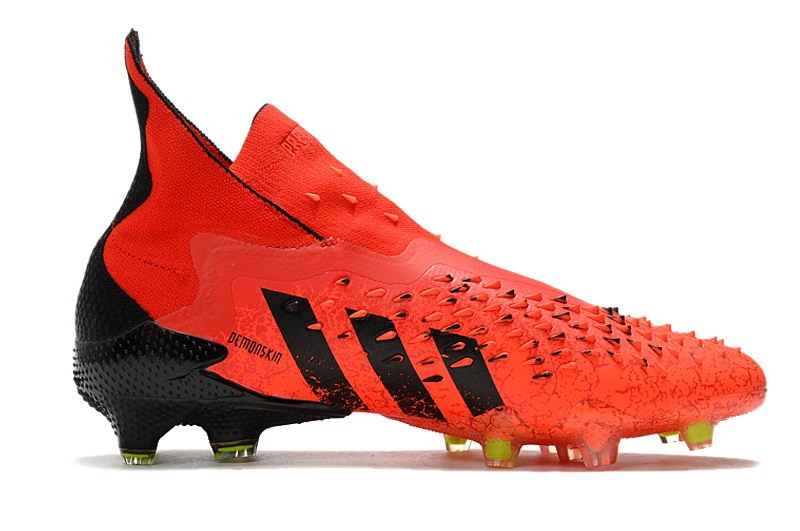 Adidas Predator Freak+ FG Meteorite - Red / Black / Solar Red