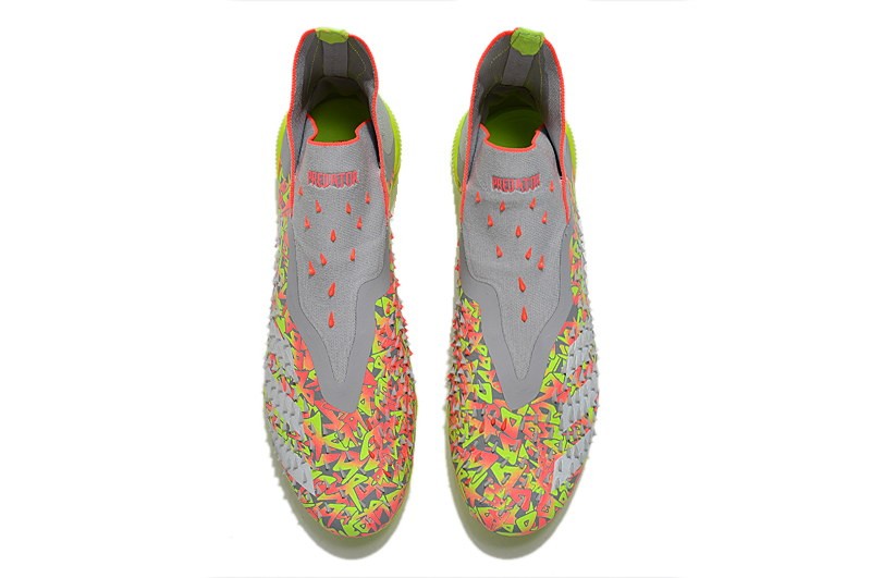 Adidas Predator Freak+ FG Numbers Up - Grey / White / Solar Yellow