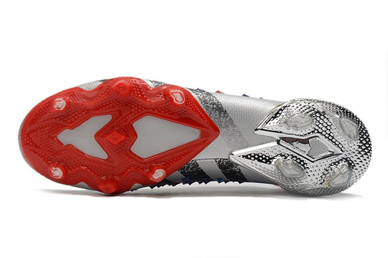 Adidas Predator Freak+ FG Showpiece - Silver / Black/ Red / Blue