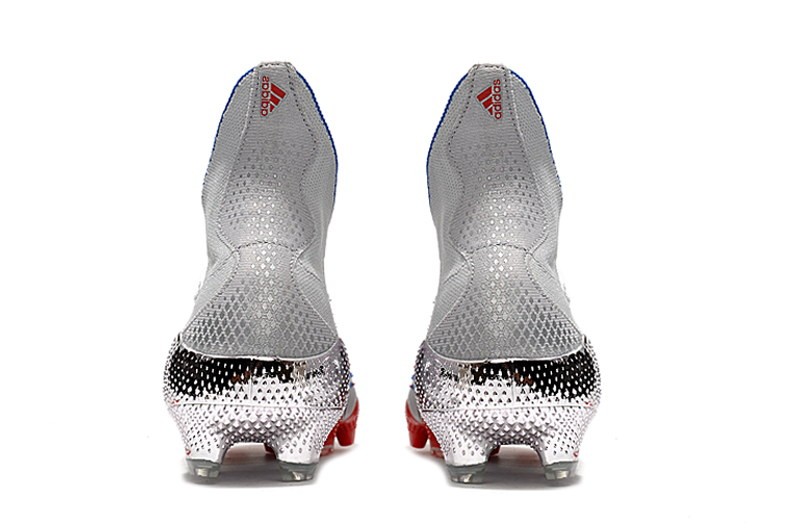 Adidas Predator Freak+ FG Showpiece - Silver / Black/ Red / Blue