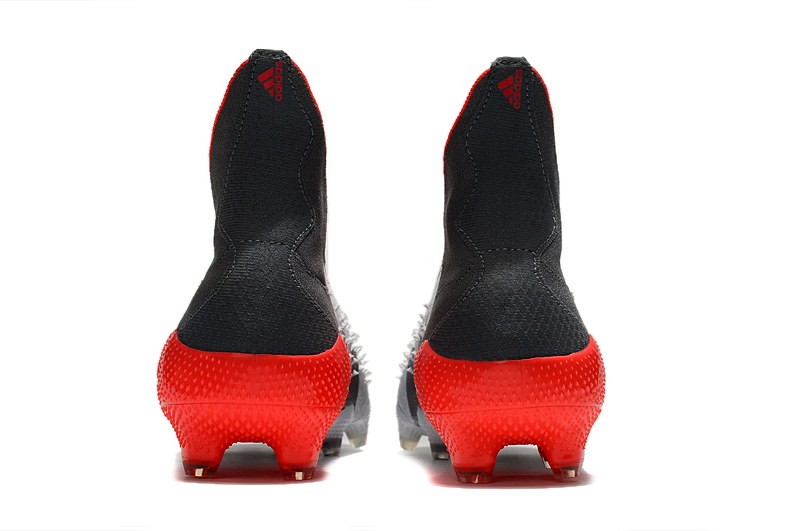 Adidas Predator Freak+ FG WhiteSpark - White/Iron Metal/Solar Red