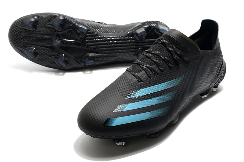 Adidas X Ghosted.1 FG - Core Black / Blue