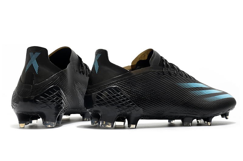 Adidas X Ghosted.1 FG - Core Black / Blue