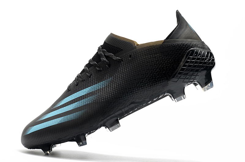 Adidas X Ghosted.1 FG - Core Black / Blue
