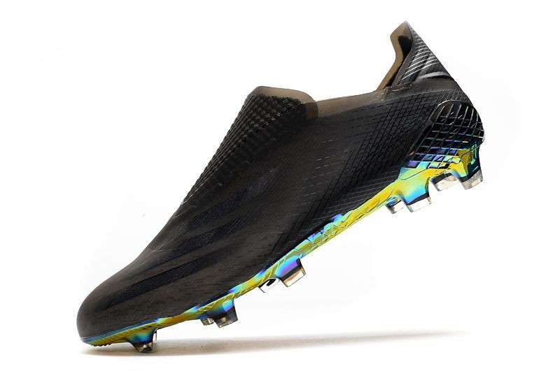 Adidas X Ghosted+ FG Superstealth Pack - Core Black/Signal Cyan