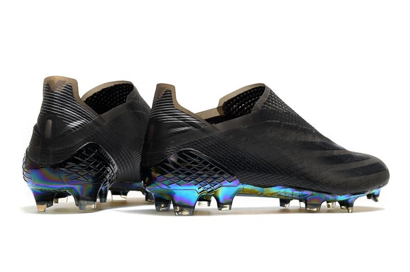 Adidas X Ghosted+ FG Superstealth Pack - Core Black/Signal Cyan